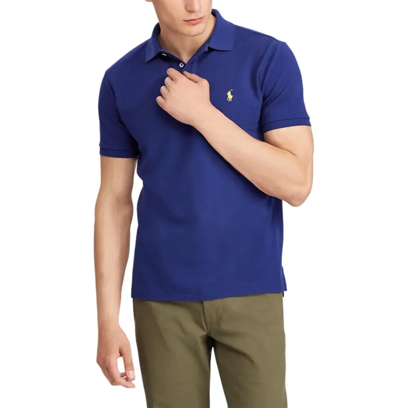 Polo Ralph Lauren Polo Shirts Men Blue-3