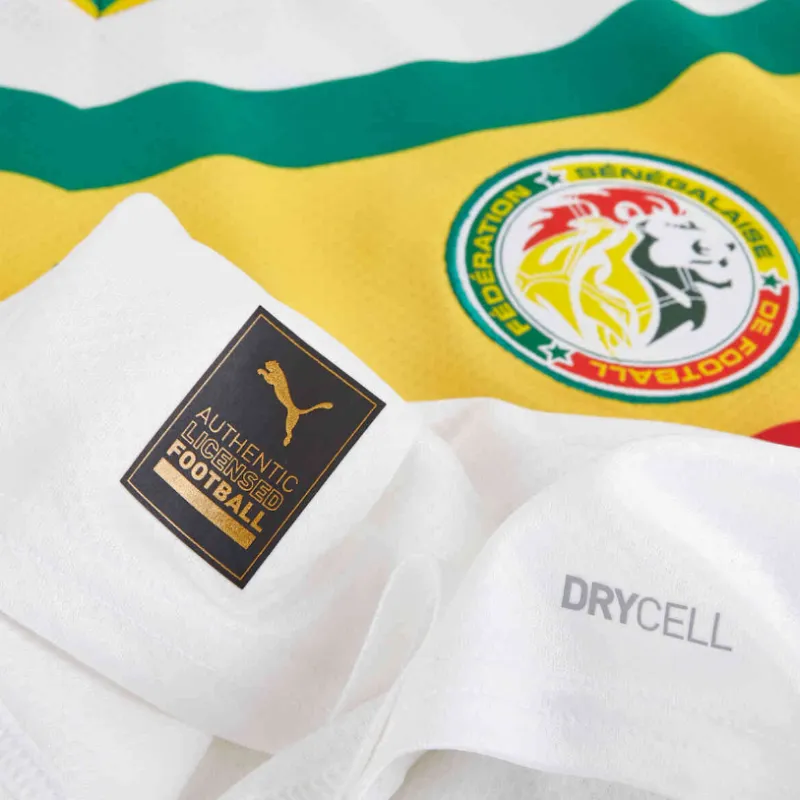 PUMA Senegal Home Fans Edition Soccer Jerseys Men's White-4