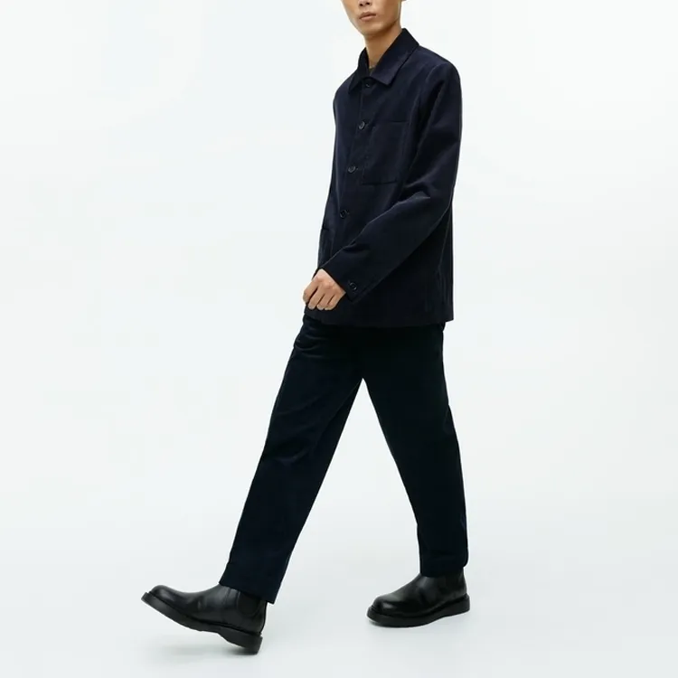 ARKET Jackets Men Dark Blue-3