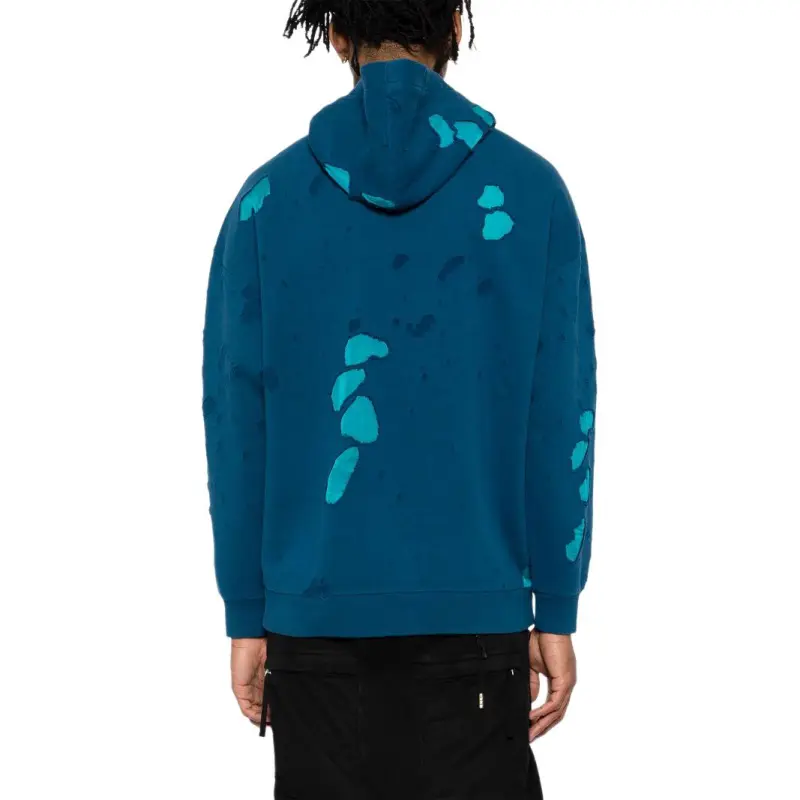 Givenchy Distressed Logo print Hoodies-2
