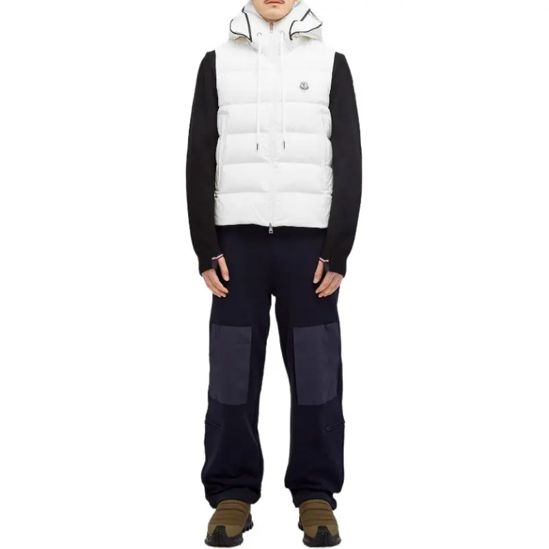Moncler Cardamine Series Vests Men White-3