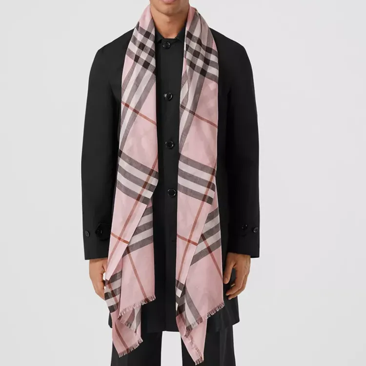 Burberry Check Pattern Scarf-6