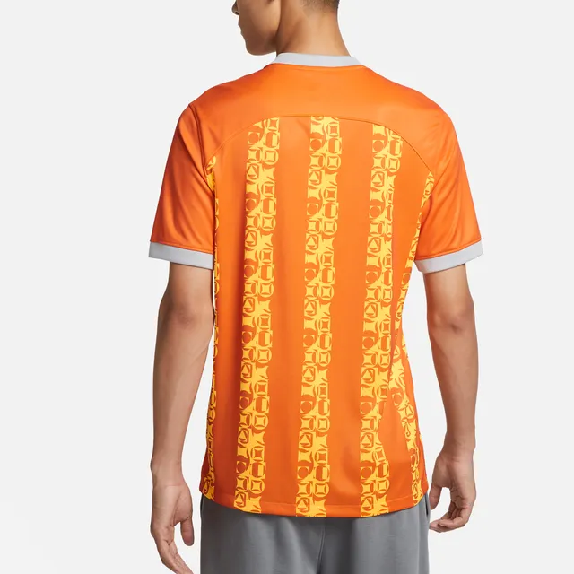 Nike Soccer Jerseys Men Alphamon Orange-4