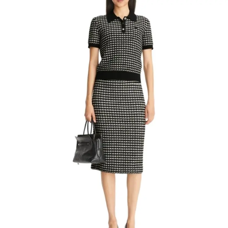 TORY BURCH Jacquard Skirt-3