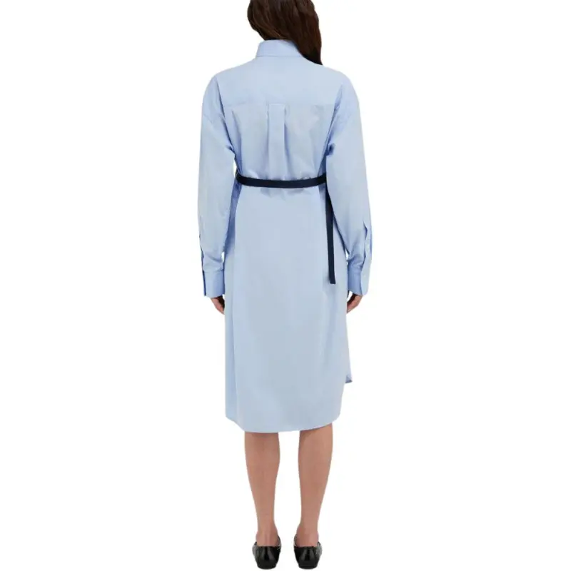 Ferragamo Contrasting Panel Shirt Dress-2
