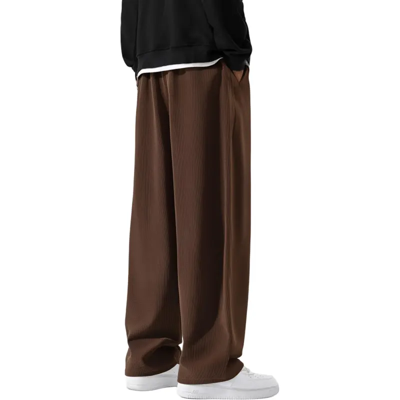 PENTAGONAL HEART Knitted Sweatpants Unisex-3