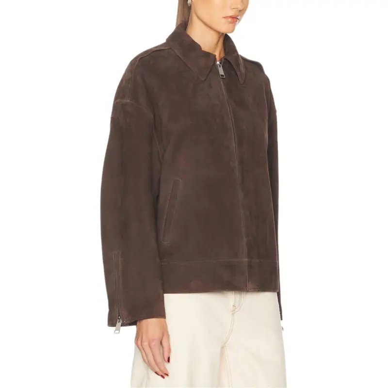 GRLFRND Jackets & Coats Women's Brown-3