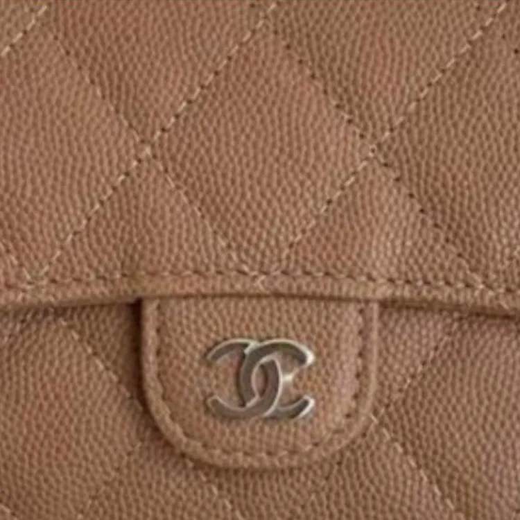 CHANEL Classic Medium Flap Wallet Caramel AP0232-3