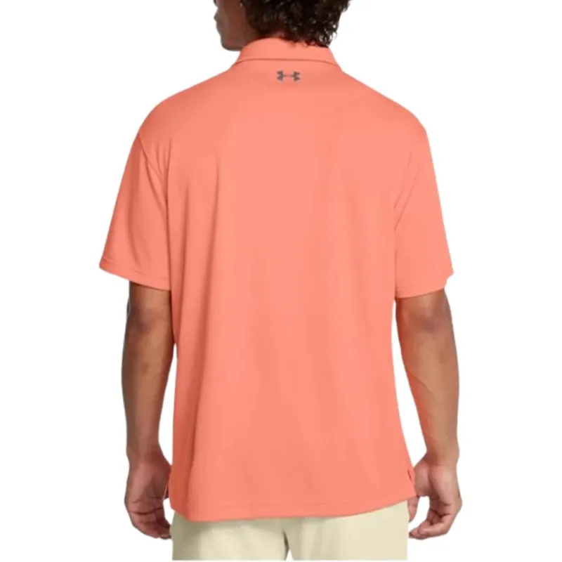 Under Armour Polo Shirt Men's Orange-3