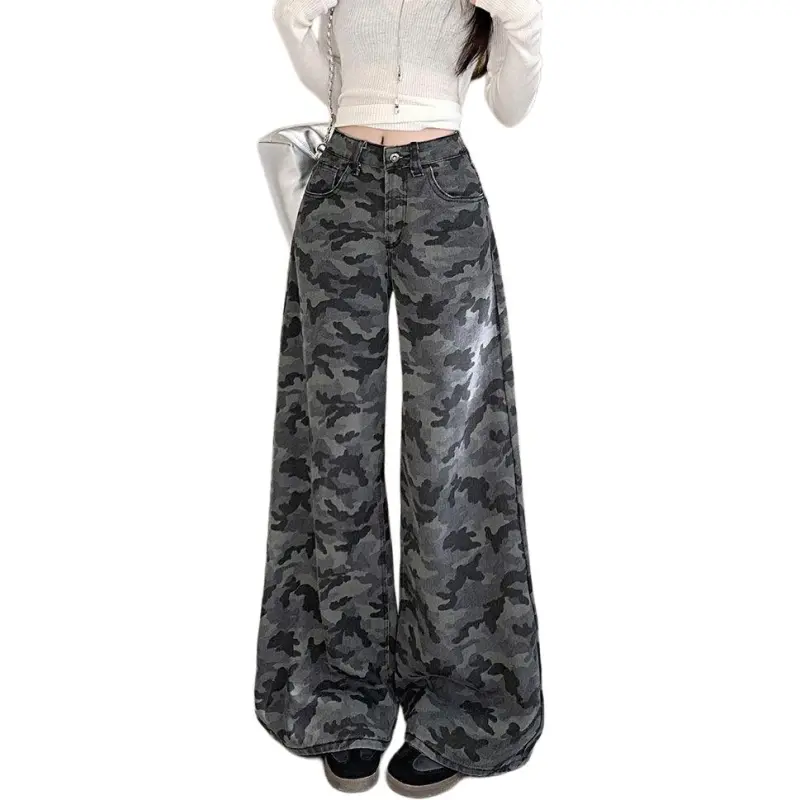 7 SEVFUN Jeans Women's Camouflage Gray-2
