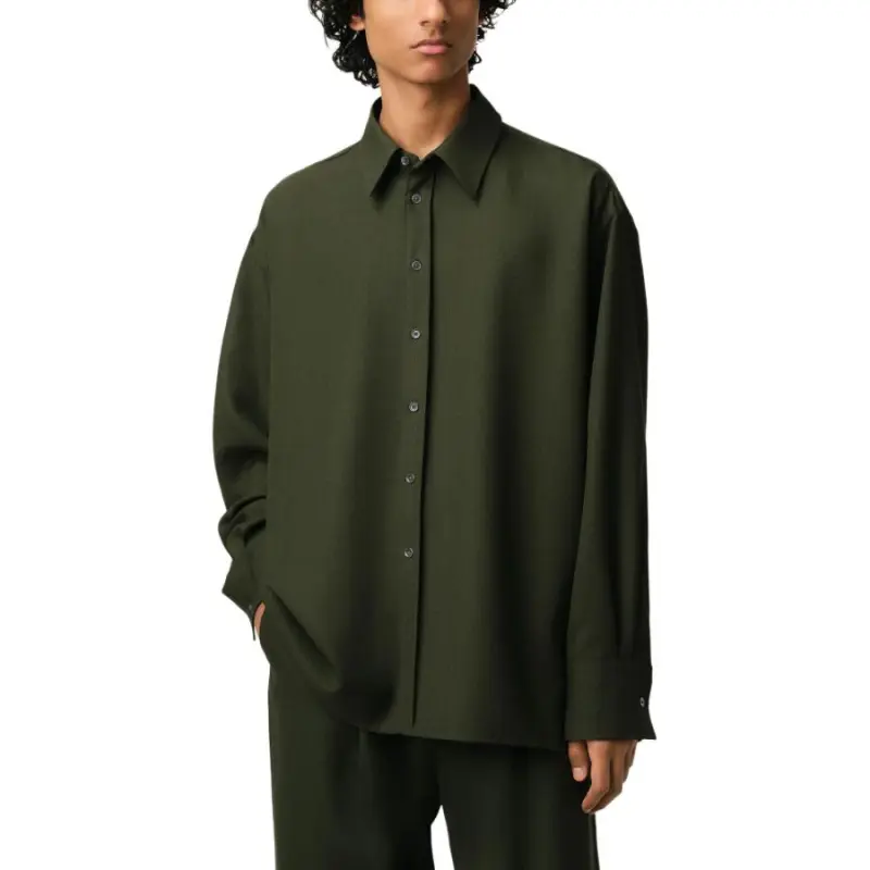 Ami Paris Rear slit Shirt-2
