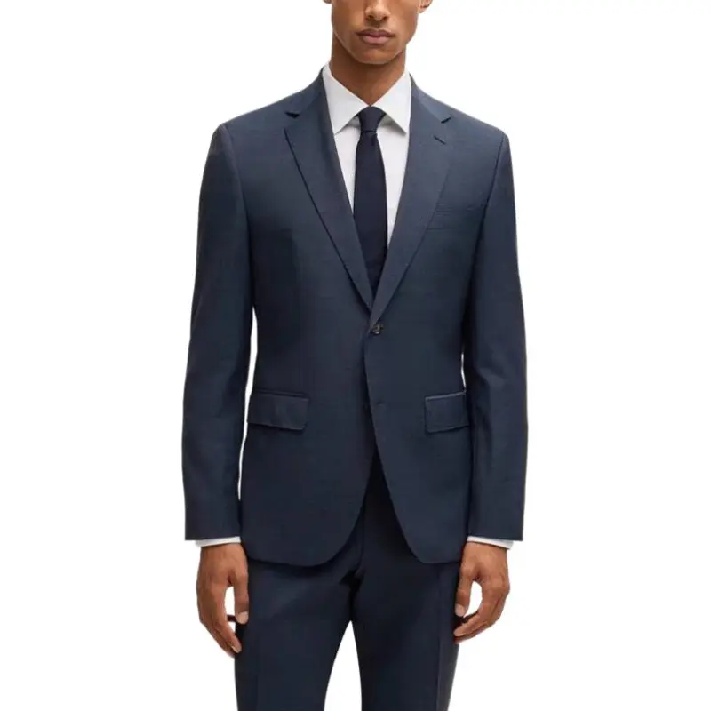 HUGO BOSS Business Suit Men's Dark Blue-2