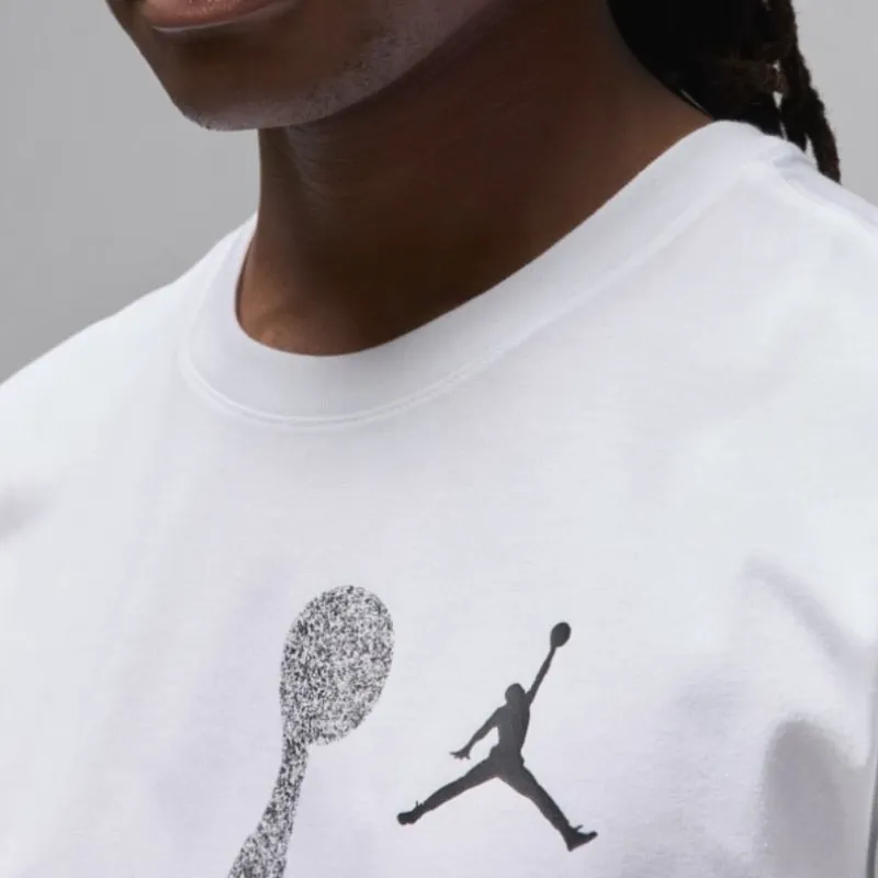 Jordan T Shirts Men White-4