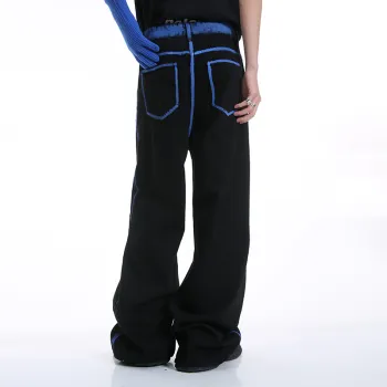 Voguo Relay Jeans Unisex Black