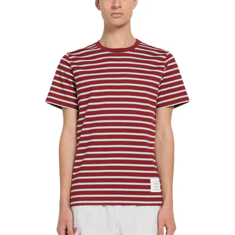THOM BROWNE T Shirts Men Red-1