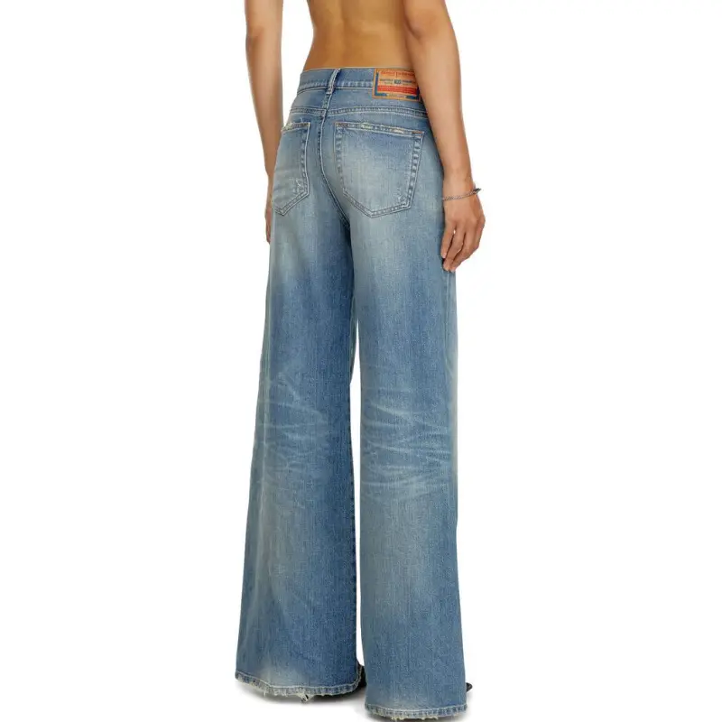 DIESEL 1978 D Akemi Distressed Bootcut Flared Jeans-5