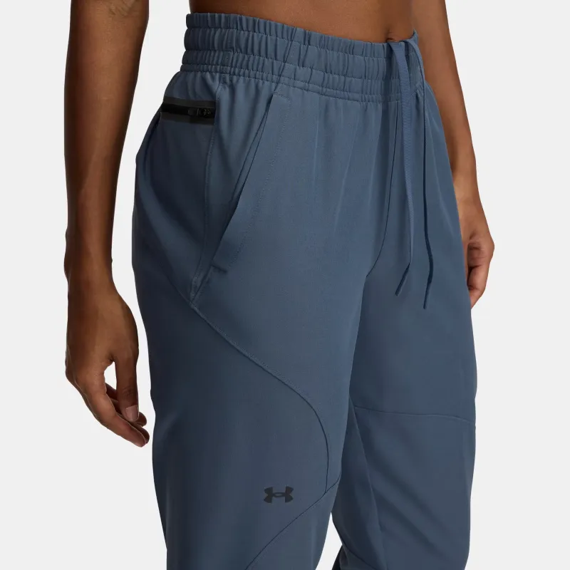 Under Armour UA Unstabble Casual Pants Women's Gray Blue-3
