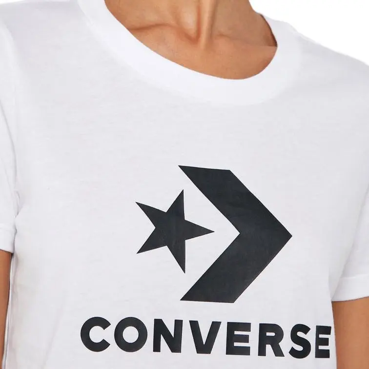 Converse Regular T Shirt Women's White-5