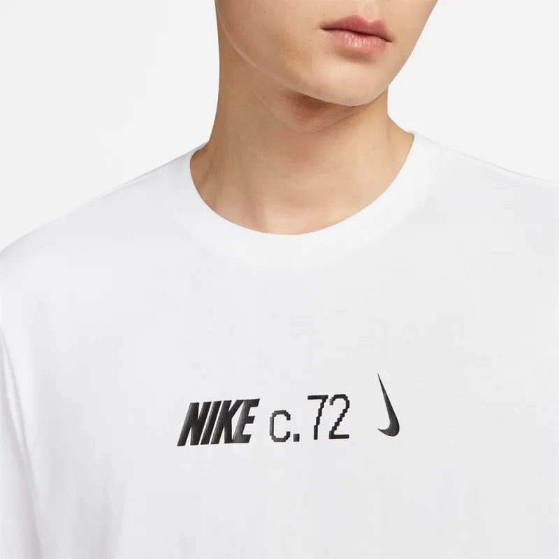 Nike T Shirts Men White-6