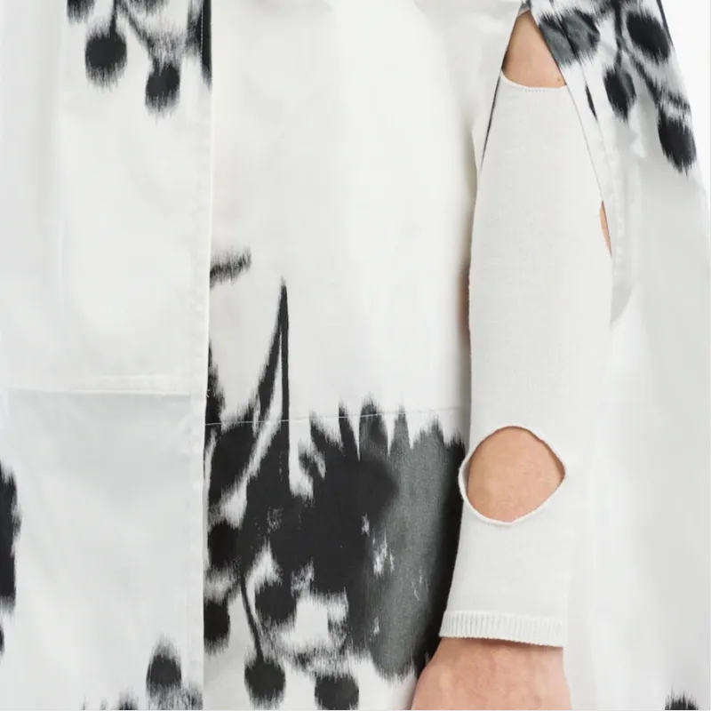 PRADA Cloaks Women's White-4