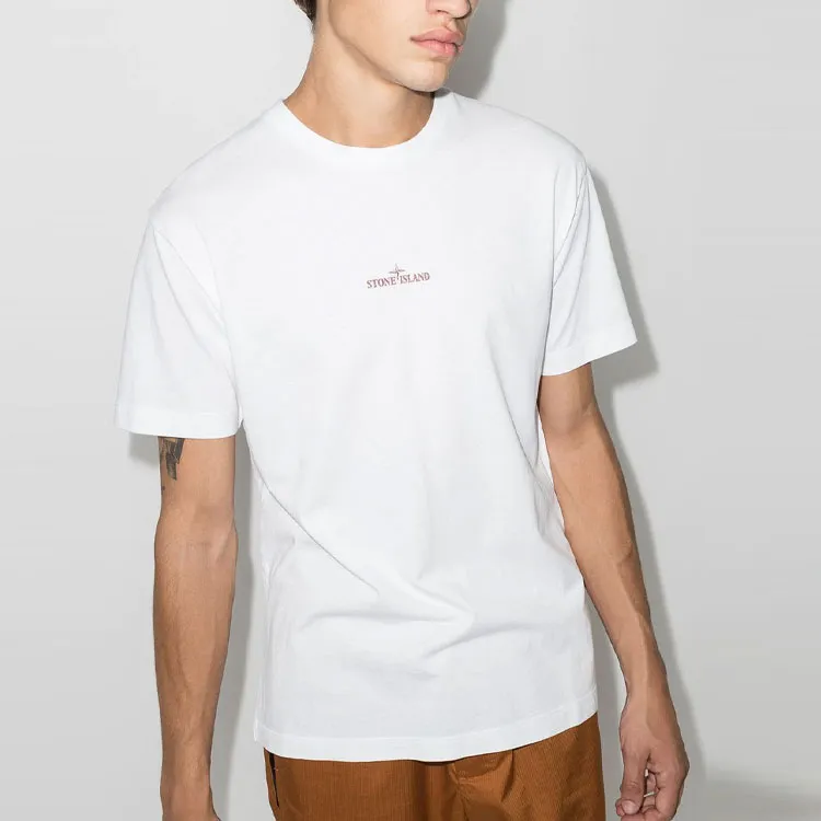STONE ISLAND T Shirts Men White-1
