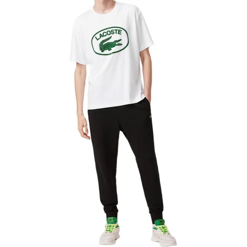 LACOSTE T Shirts Men White-4