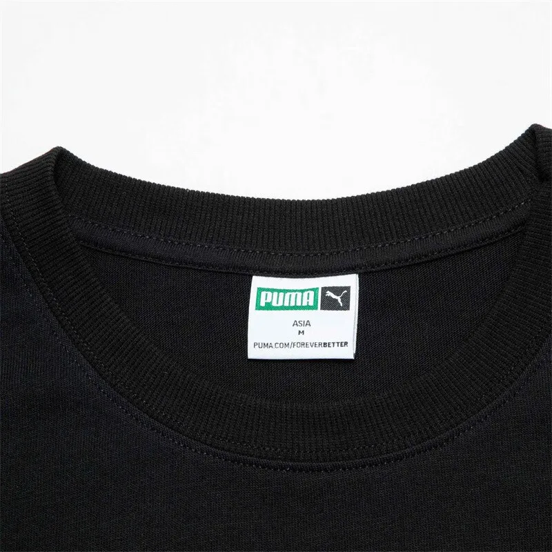 PUMA Set-in Sleeve T-Shirt Unisex Black-2