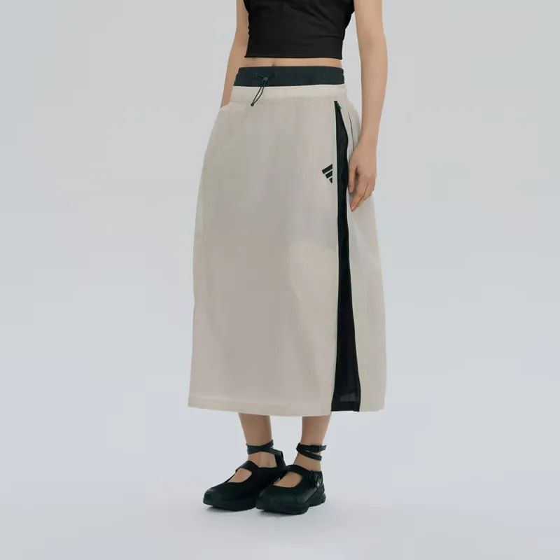 Adidas FOS Collection Casual Long Skirt Women's Miracle Bauxite Brown-2