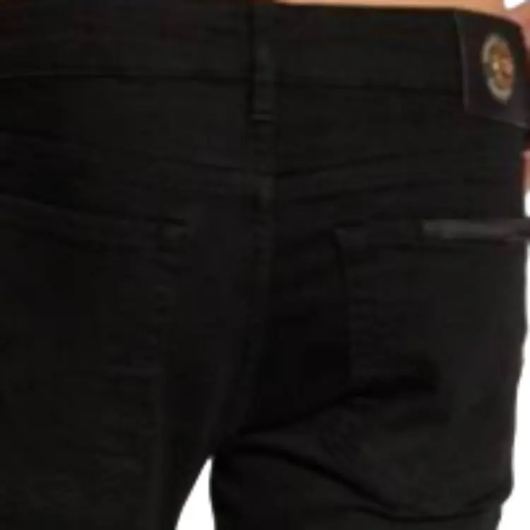 VERSACE JEANS Logo Patch Skinny Jeans-5