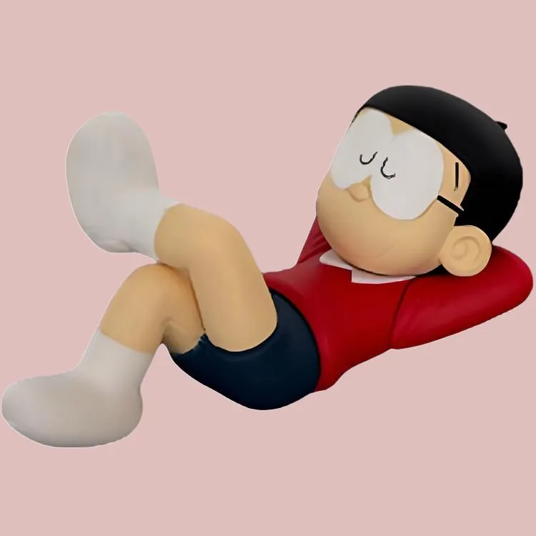 Medicom Toy Sleeping Nobita Hang Tag Box 100%-3