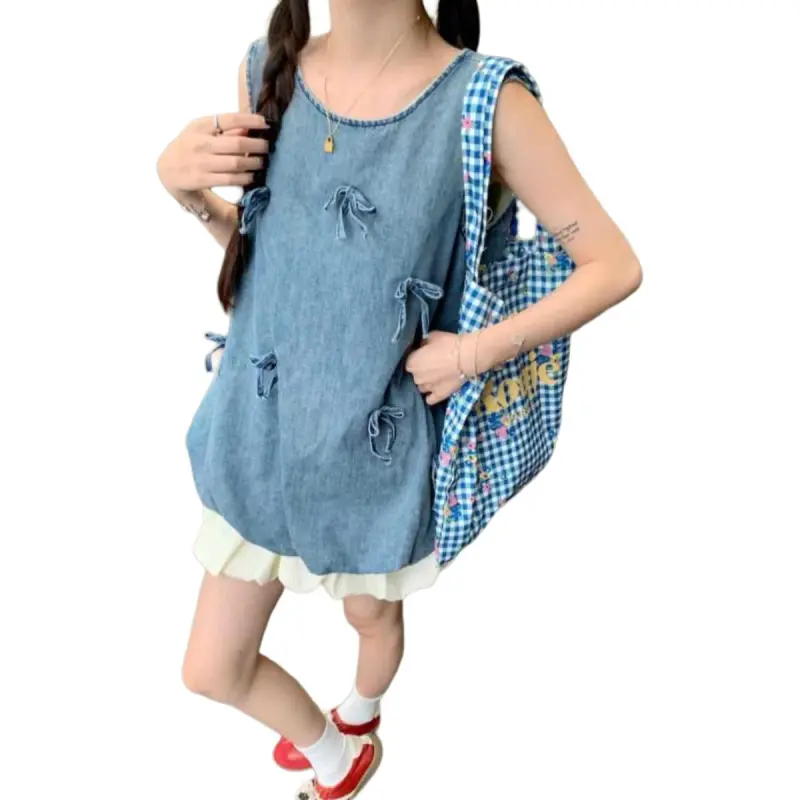 Mlpstudio Skirt Set Women's Blue White-1
