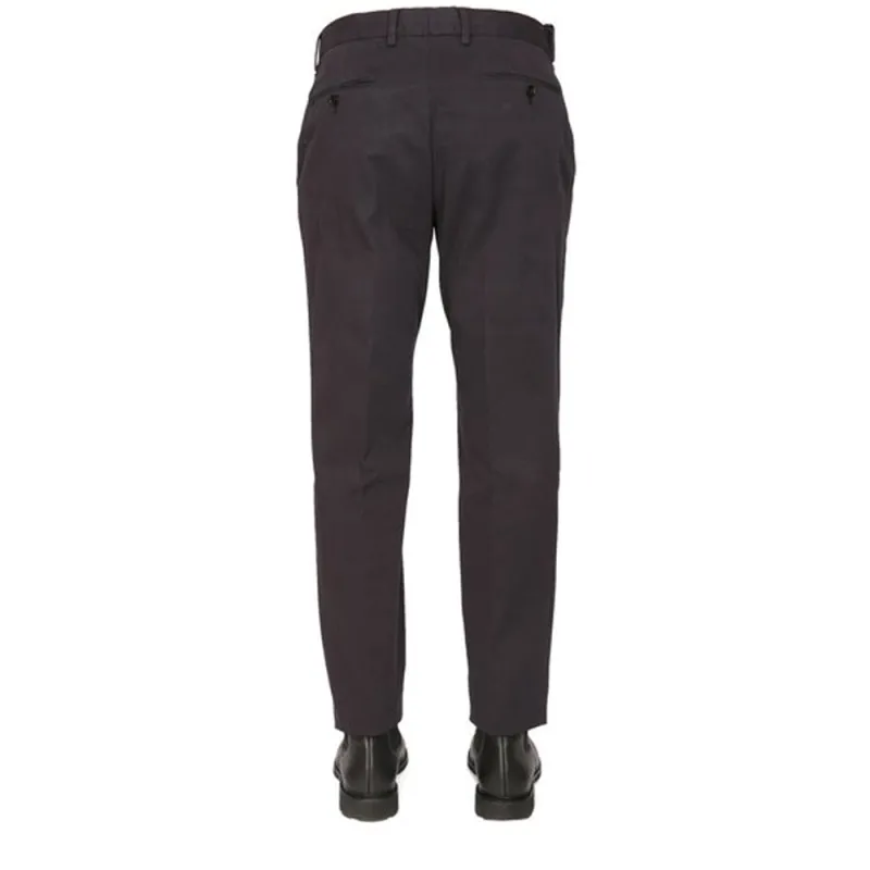 Zegna Casual Pants Men's Dark Blue-5
