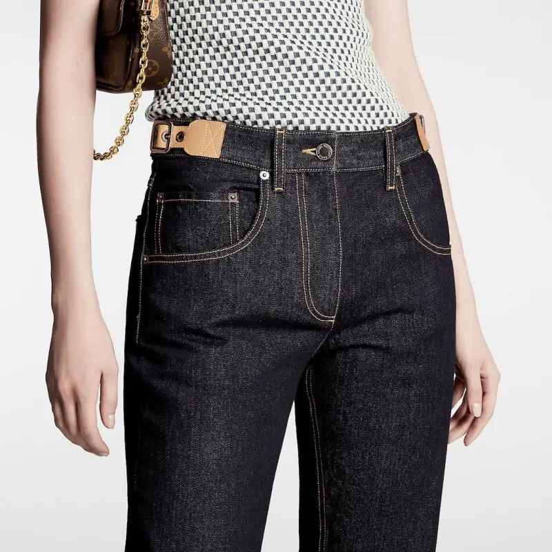 LOUIS VUITTON Eyelet Tab Jeans-1