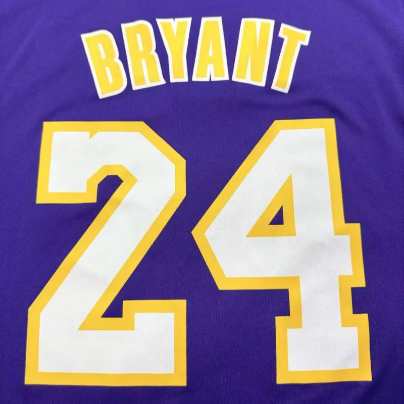 Adidas x NBA Basketball Jerseys Unisex Purple Gold-3
