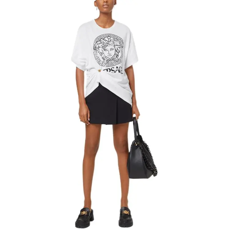 VERSACE SS22 T Shirt Women's White-2