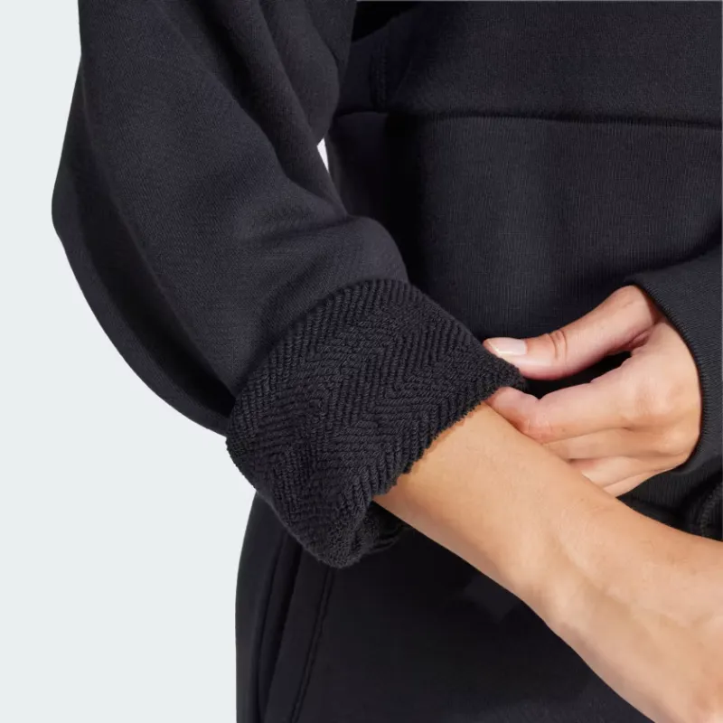 Adidas LOUNGE Sweatshirt Women's Black-2