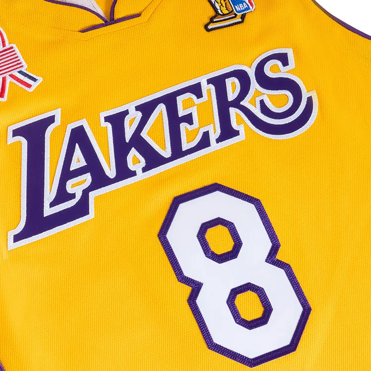 Mitchell & Ness Basketball Jersey Unisex Yellow-2