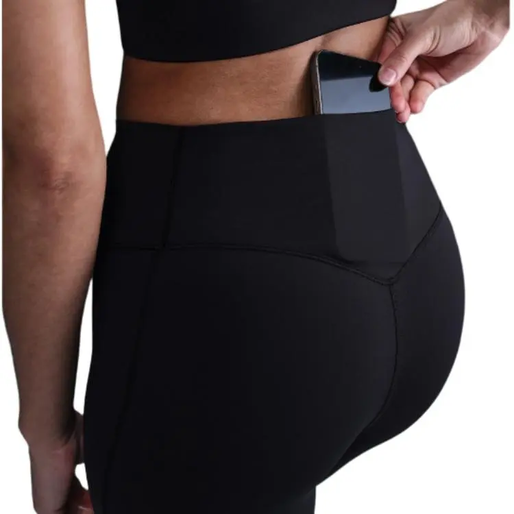 Nike Universa Women's Medium Support High Waisted 7/8 Leggings With Pockets-5