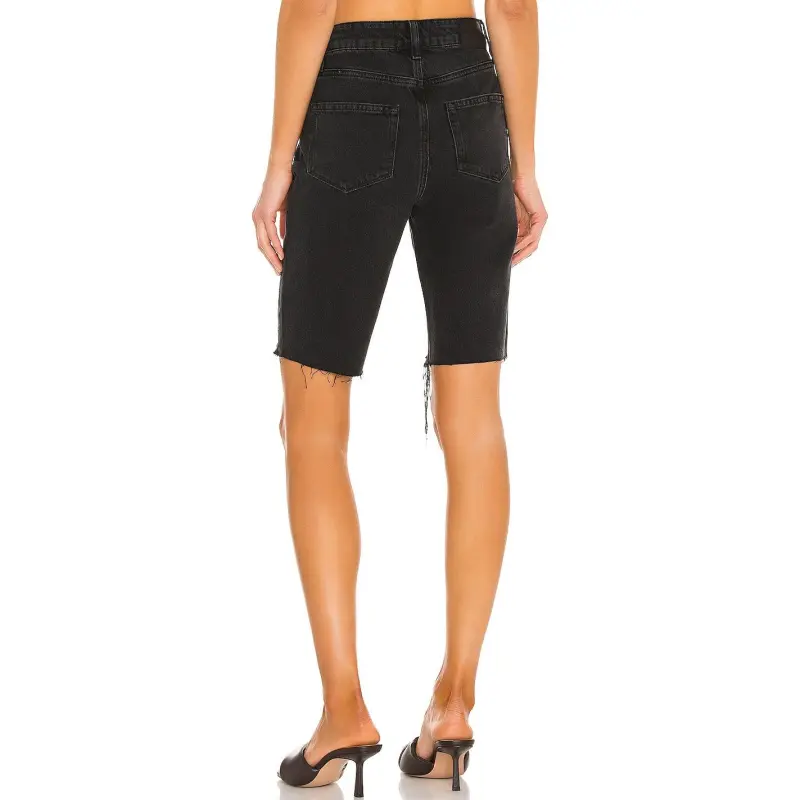 PAIGE Denim Shorts Women's Black-1
