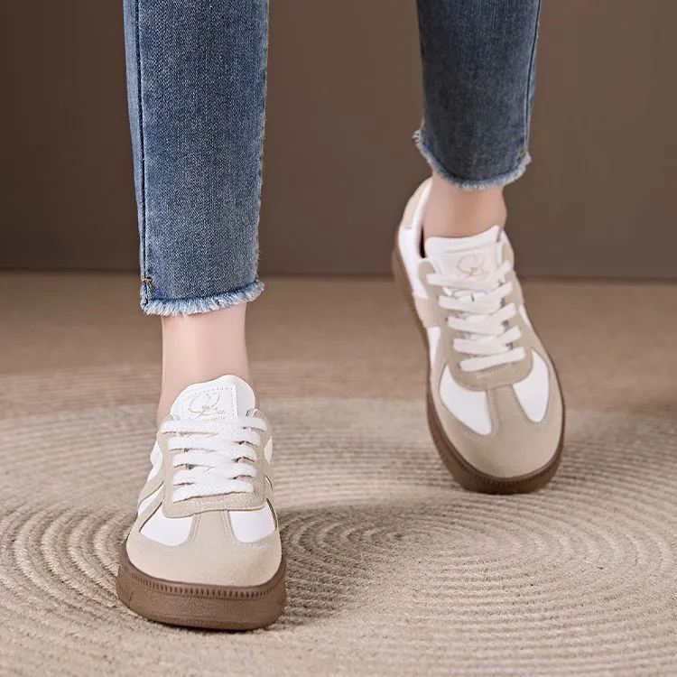 La Chapelle Anti-Slip Wear-Resistant Low-Top Skateboard Shoes Women's-7