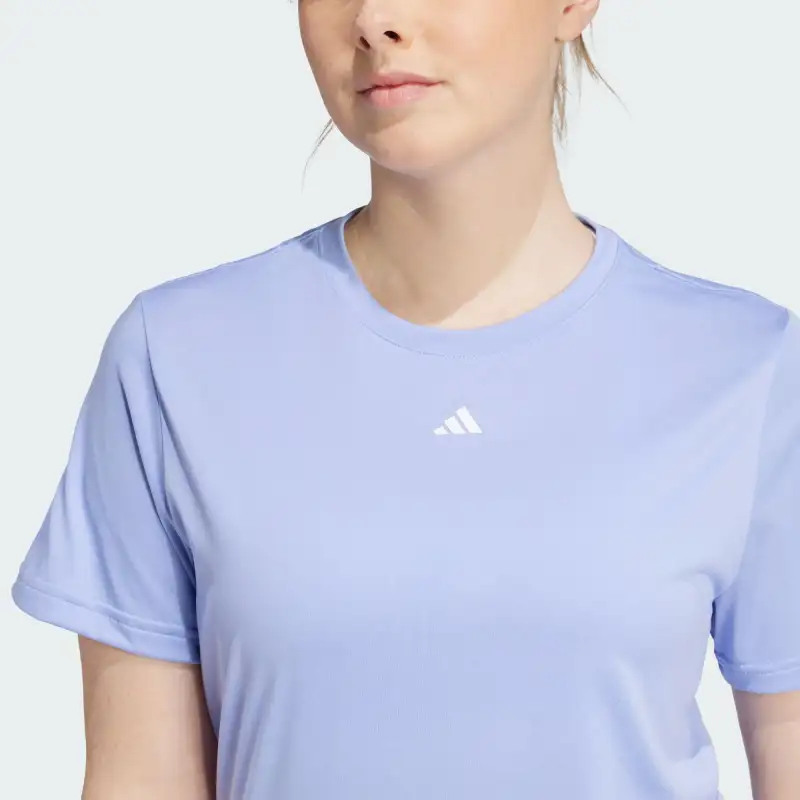 Adidas DESIGNED 4 Regular T Shirt Women's Light Blue-2