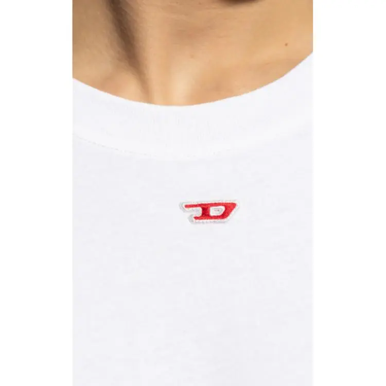 DIESEL T-Boxt-D Embroidered D Patch Crewneck T-Shirt-5