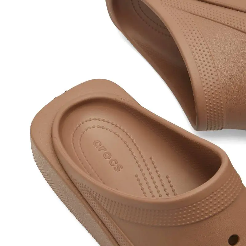 Crocs Blunt Toe Clog Clogs Unisex Brown-11