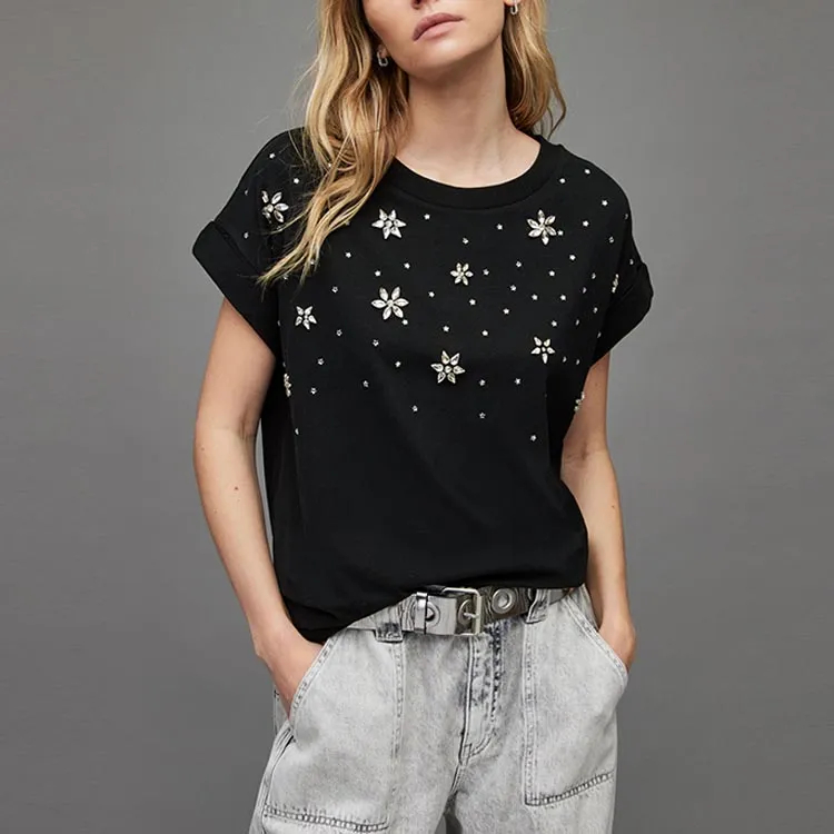 ALLSAINTS T-Shirt Women's Black-1