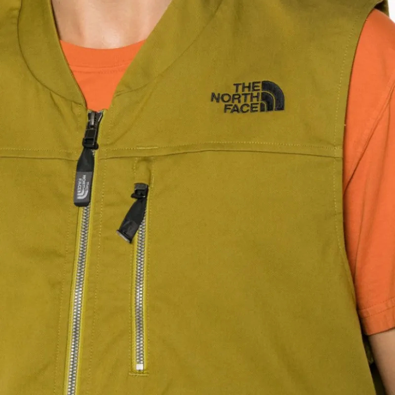 THE NORTH FACE Vests Men Yellow-4
