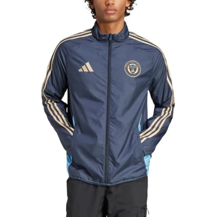 Adidas Free Shipping With AdiClub Philadelphia Union Reversible Anthem Jacket-2