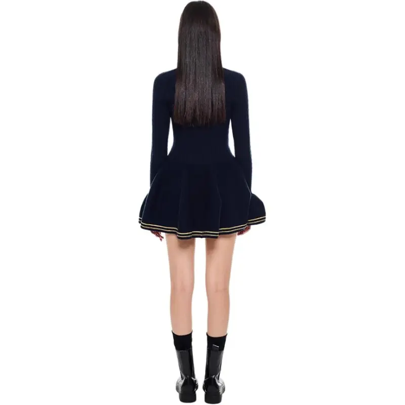 ANDREA MARTIN Long Sleeved Dress Women's-1