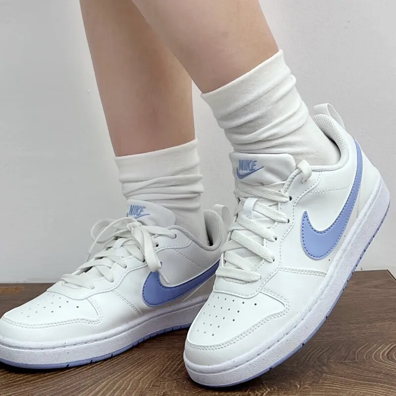Nike Court Borough Low Recraft GS 'Summit White Cobalt Bliss'-1