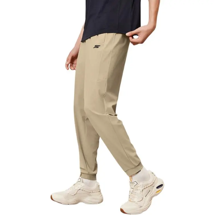 Skechers Sports Lifestyle Collection GODRI Knitted Sweatpants Men's Chestnut Gold-2
