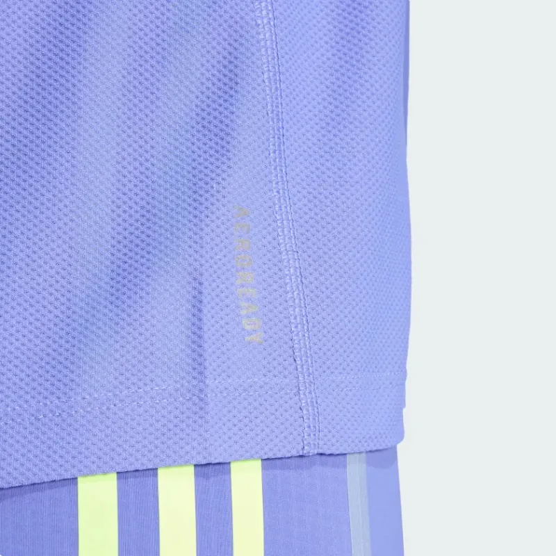 Adidas AEROREADY Tank Top Men Half Cobalt Blue-3